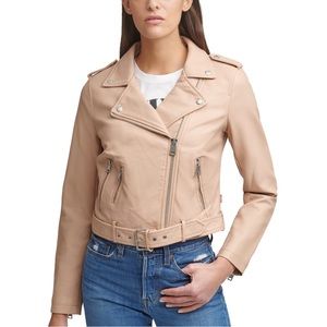 Levi’s Faux-Leather Moto Jacket NWT